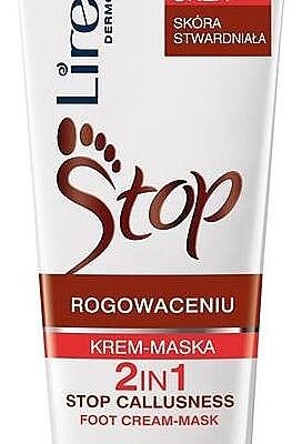 Lirene - Stop Callussnes Foot 2in1 cream-mask