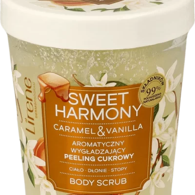 Lirene - Body Scrub Sweet Harmony caramel and vanilla