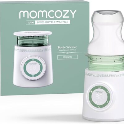 Momcozy - MW03 Cordless Portable Baby Bottle Warmer for Travel