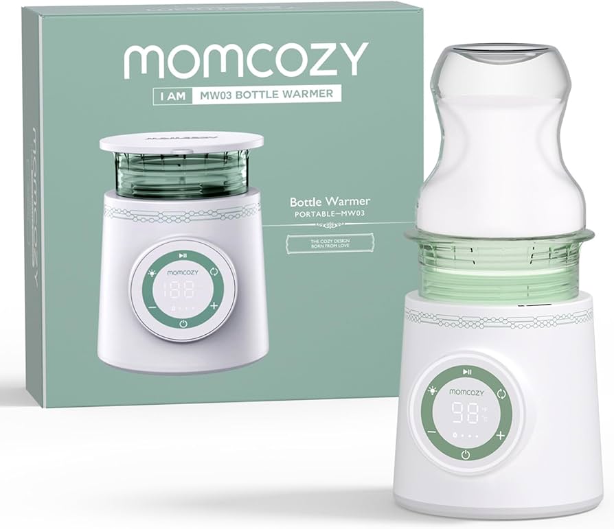 Momcozy - MW03 Cordless Portable Baby Bottle Warmer for Travel