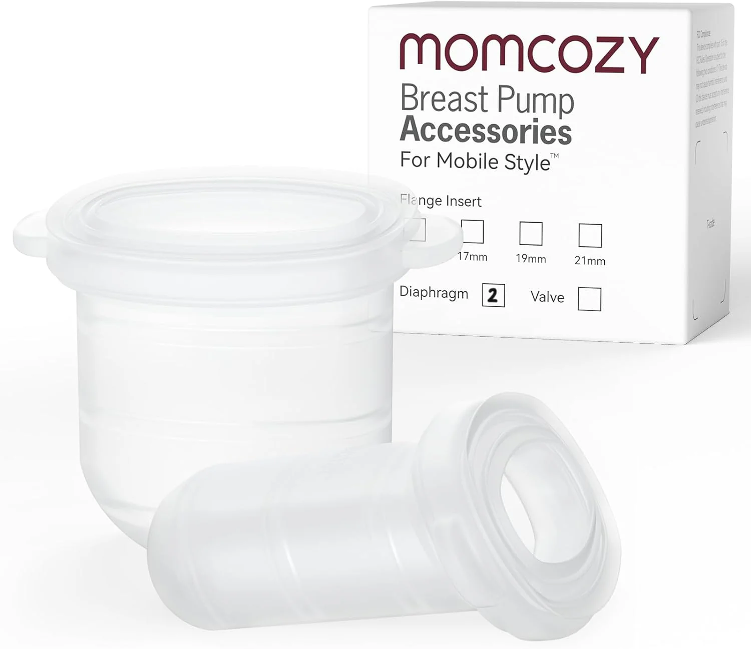 Momcozy - Mobile Style M6 Diaphragm, Original Mobile Style, M6 Breast Pump Replacement Accesories