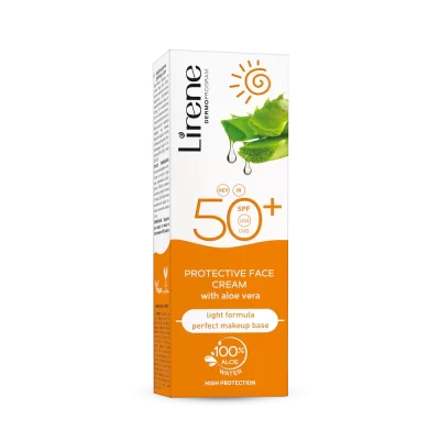 Lirene - Face Sun Protection with Aloe spf50