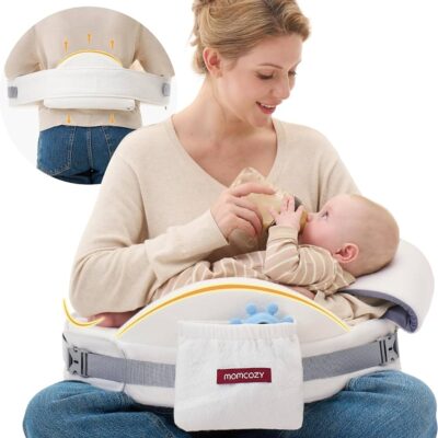 Momcozy - NP006 White CozyPro Nursing Pillow for Breastfeeding