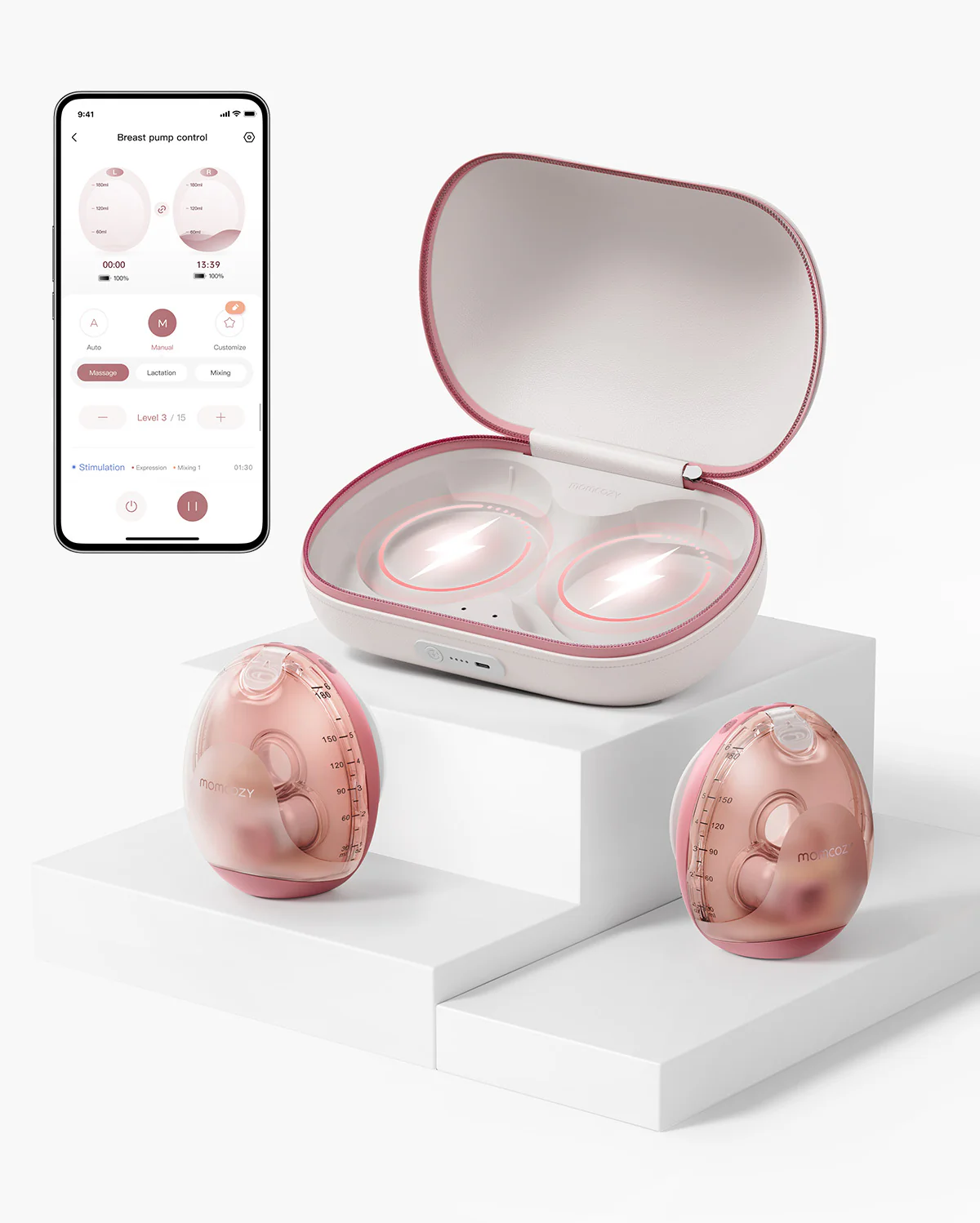 Momcozy - Air 1 Ultra-Slim Breast Pump