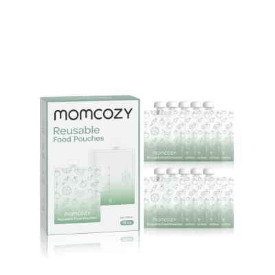 Momcozy-Reable Baby Food Pouches100ML 10 PCS