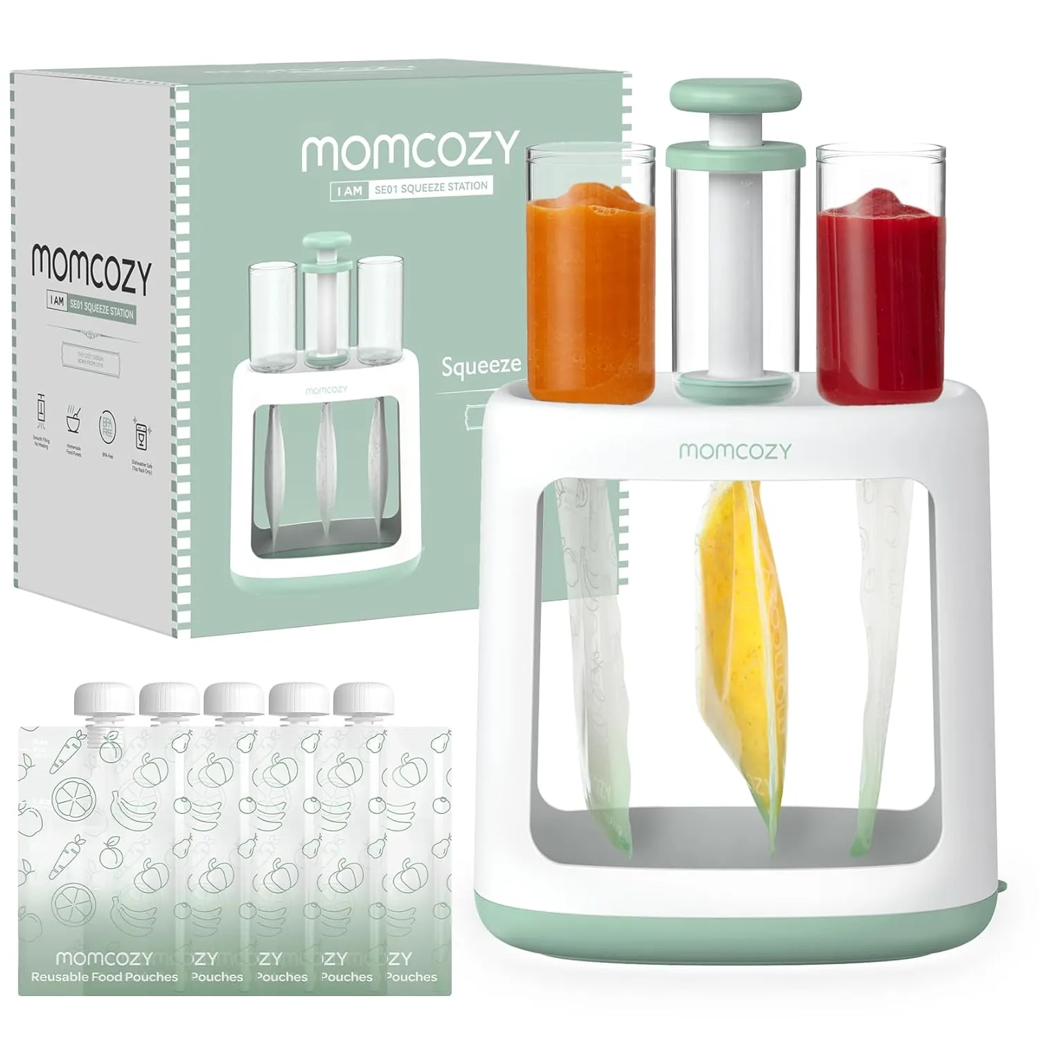 Momcozy-Baby Food Maker for Puree Food Storage