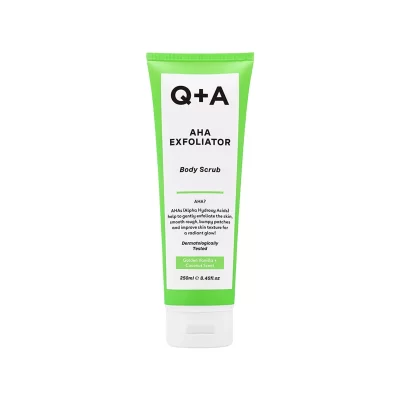 Q+A – AHA Exfoliator Body Scrub
