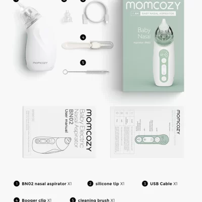 Momcozy - Baby Nasal Aspirator, Long Battery Life