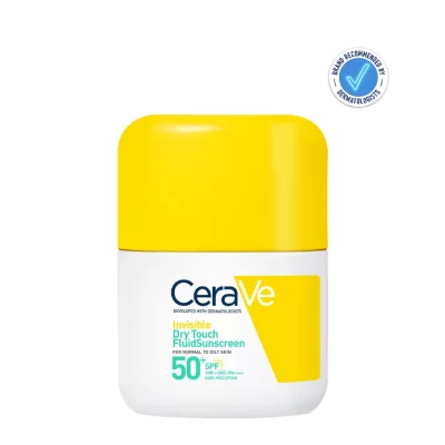 CeraVe - Invisible Dry Touch Fluid Sunscreen (normal to oily skin)