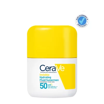 CeraVe - Invisible Hydrating Fluid Sunscreen (normal to dry skin)